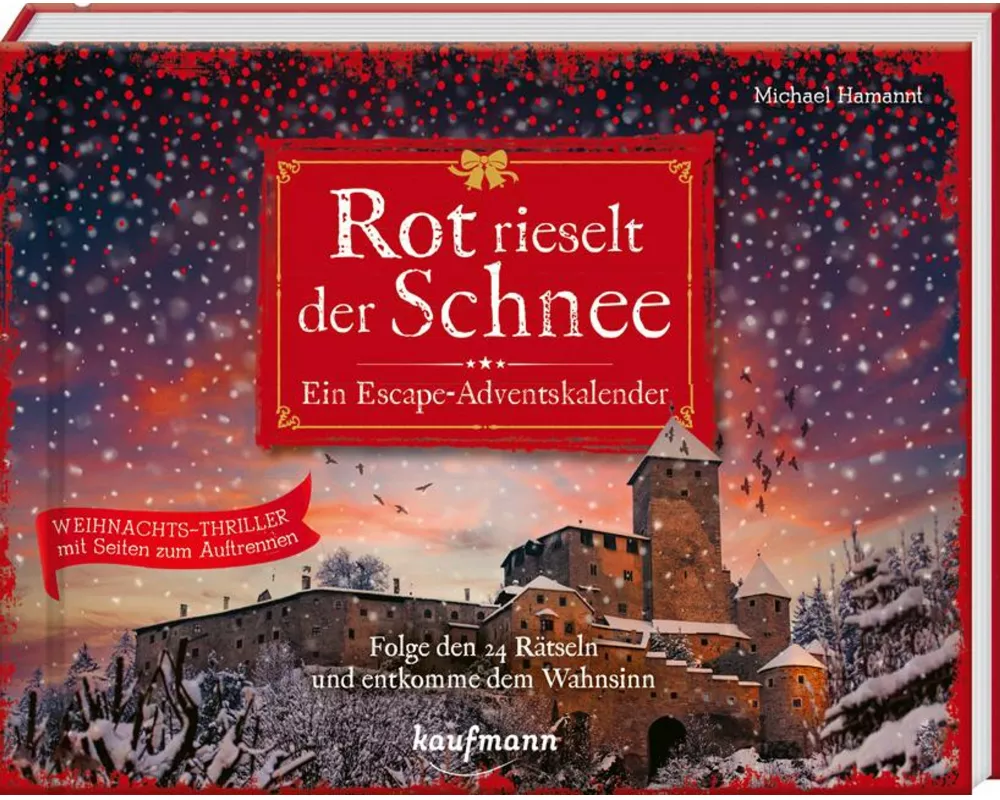 Rot rieselt der Schnee - Ein Escape-Adventskalender