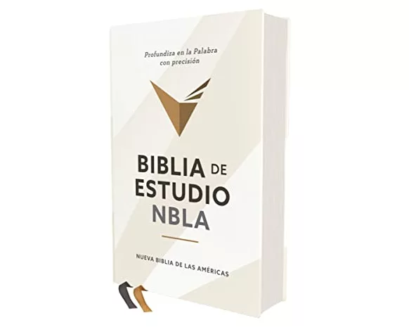 NBLA, Biblia de Estudio, Interior a dos colores, Tapa dura, Comfort Print