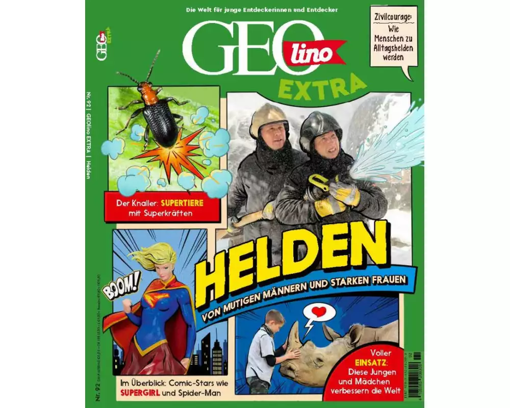 GEOlino Extra / GEOlino extra 92/2022 - Superhelden