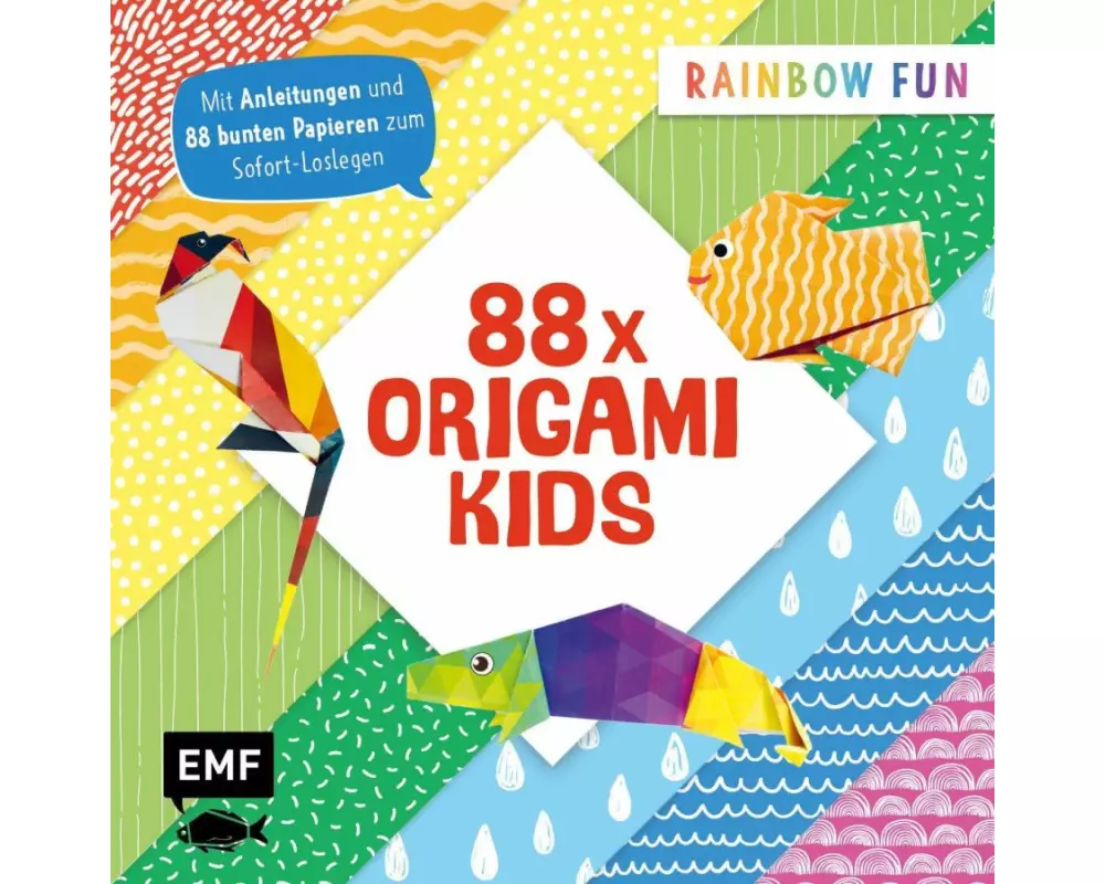 88 x Origami Kids – Rainbow Fun