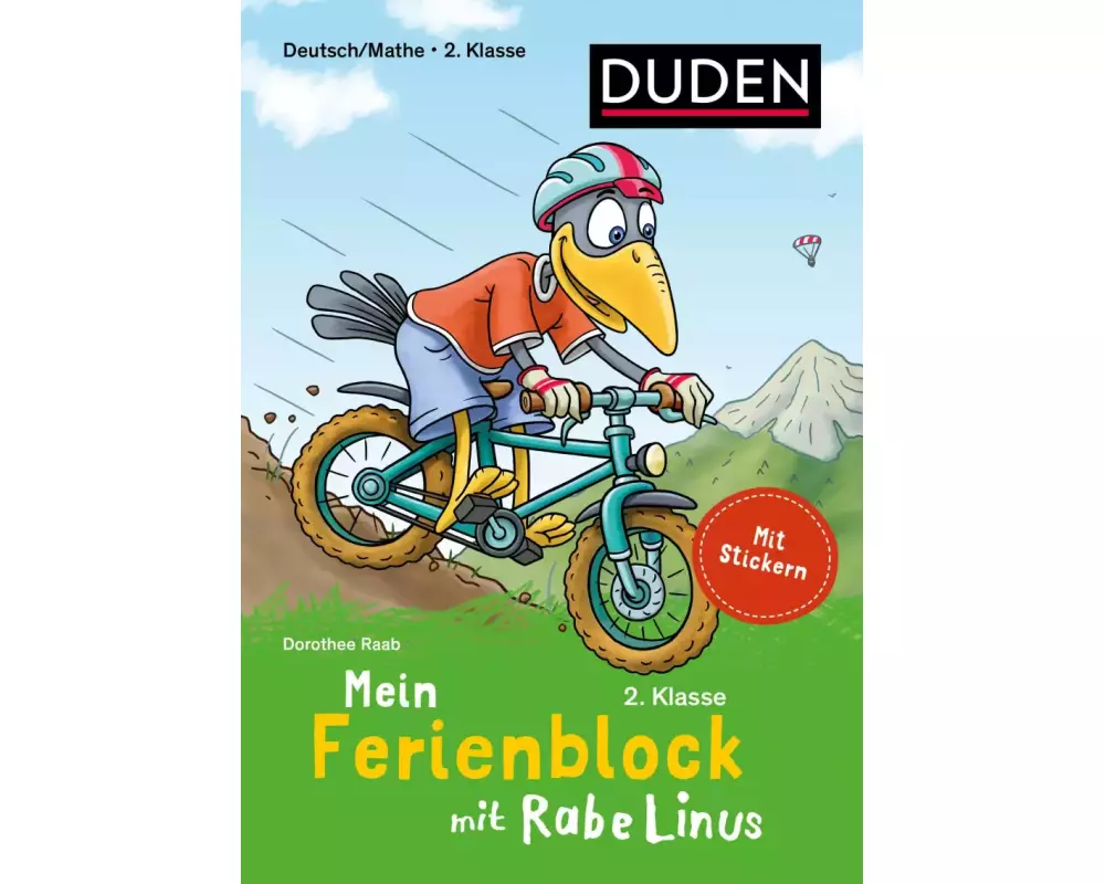 Mein Ferienblock mit Rabe Linus – Fit für die 2. Klasse