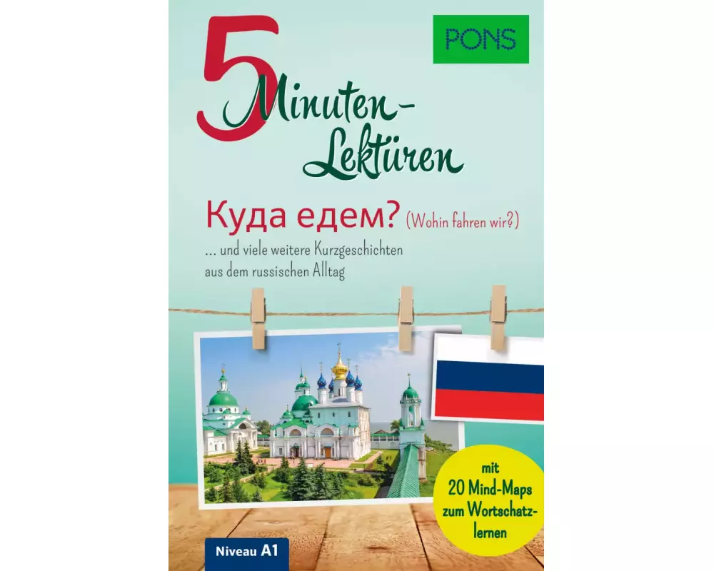 PONS 5-Minuten-Lektüren Russisch - Wohin fahren wir?