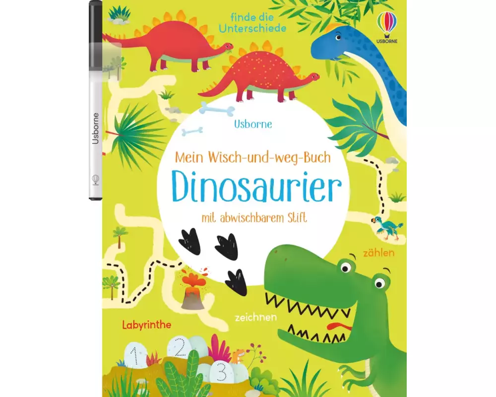 Mein Wisch-und-weg-Buch: Dinosaurier