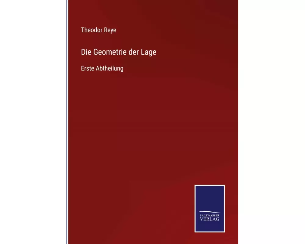 Die Geometrie der Lage