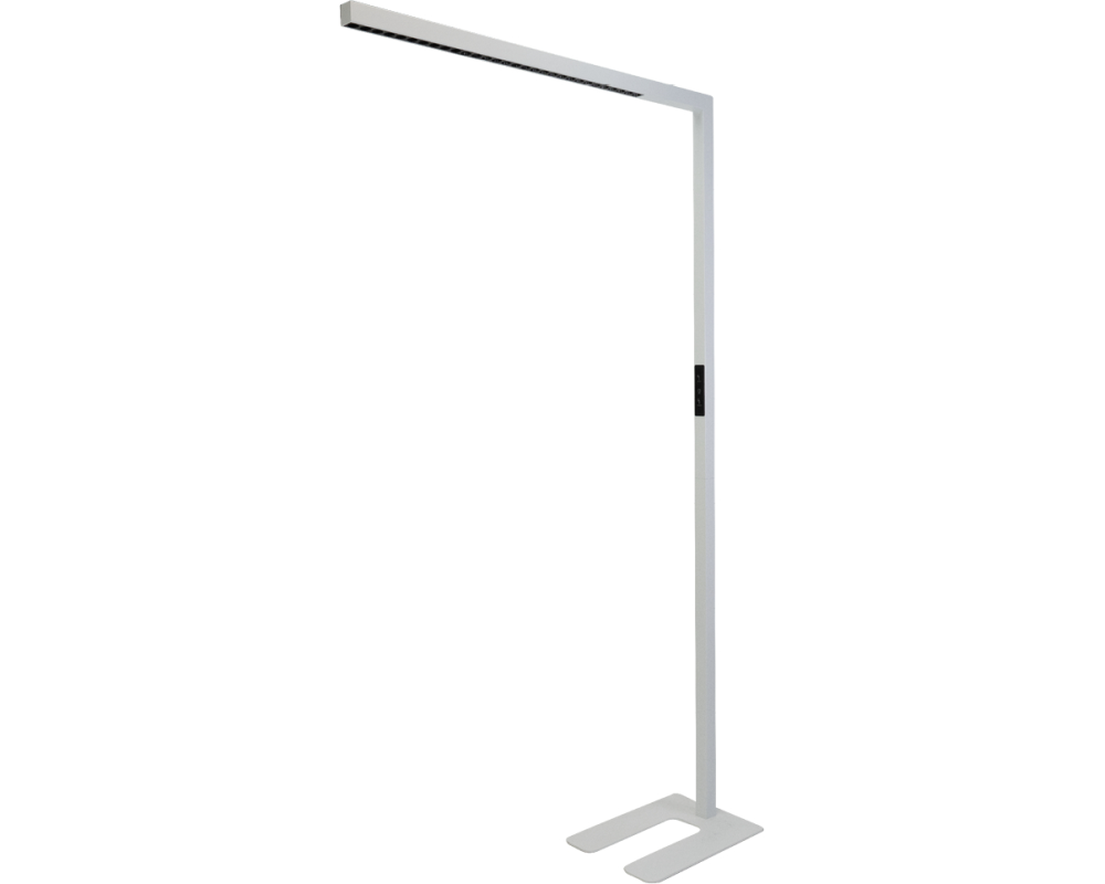 LUXULA Stehleuchte Slim Line LX700135 weiss, dimmbar