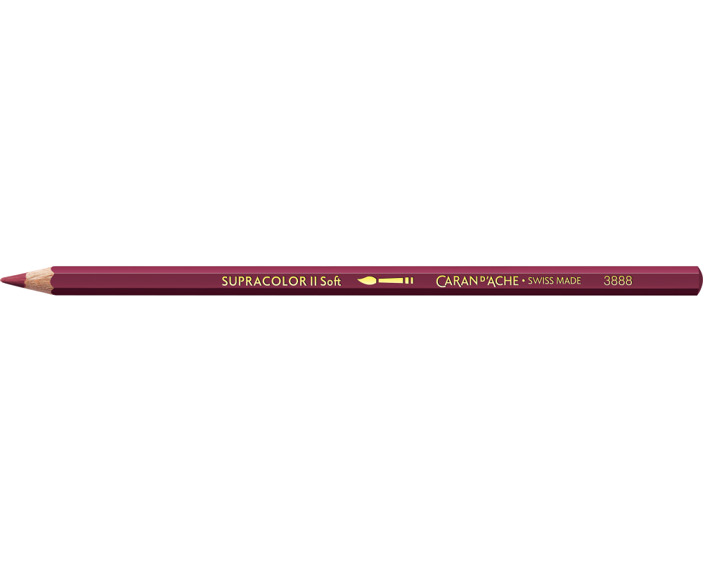 CARAN D'ACHE Farbstifte Supracolor 3,8mm 3888.089 dunkelkarmin