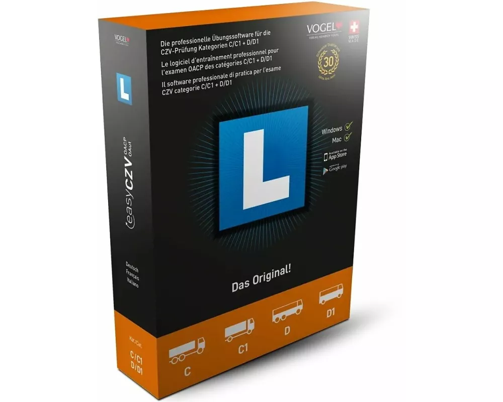 easyCZV OACP OAut. C,C1,D,D1 Version 2022/2023