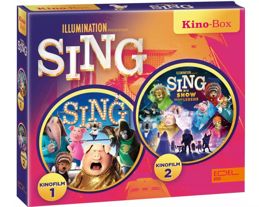 Sing - Kino-Box (Kinoflim 1+2)