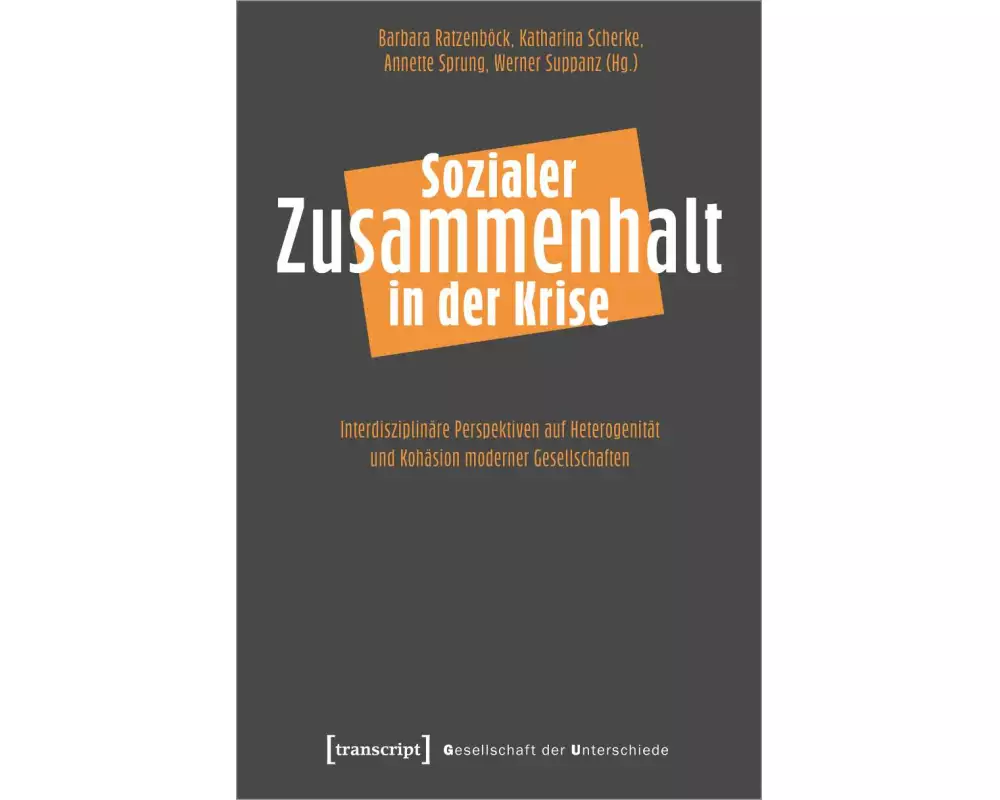 Sozialer Zusammenhalt in der Krise