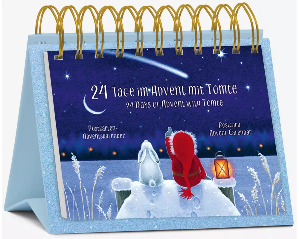 Postkarten-Adventskalender "24 Tage im Advent mit Tomte"