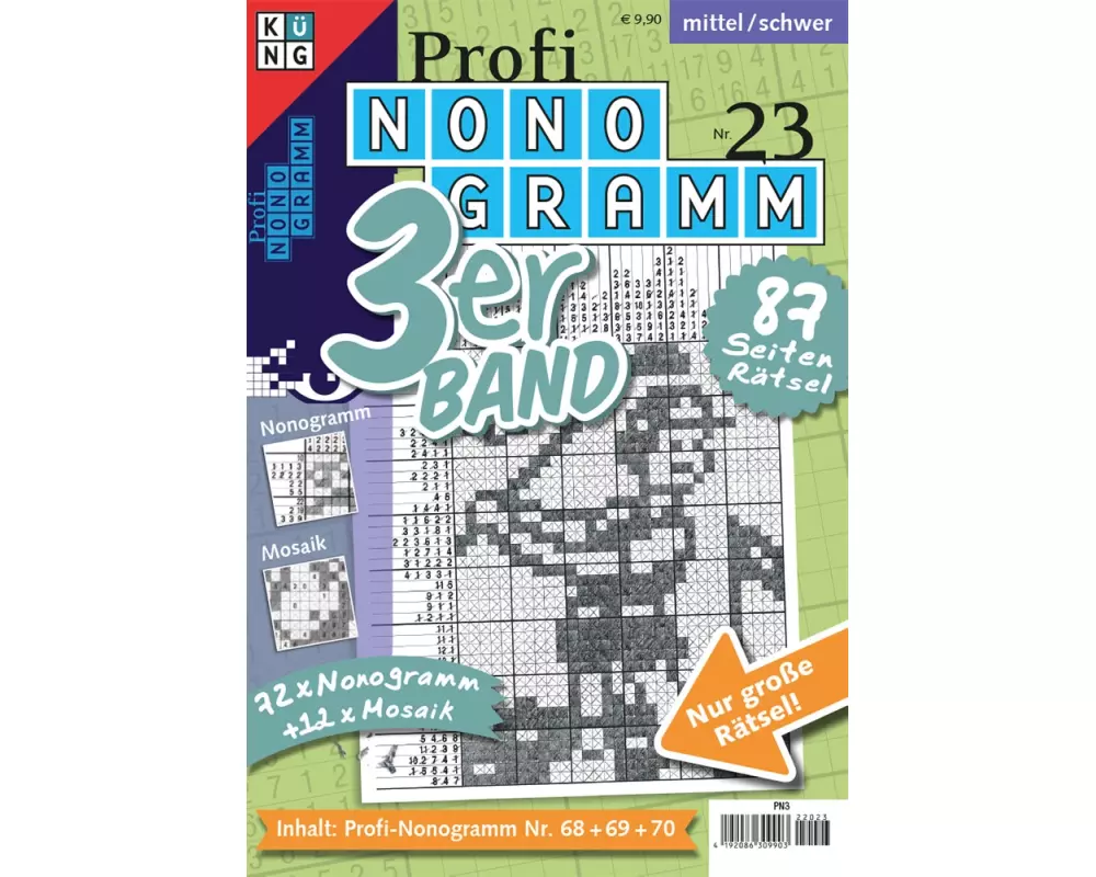 Profi-Nonogramm 3er-Band Nr. 23