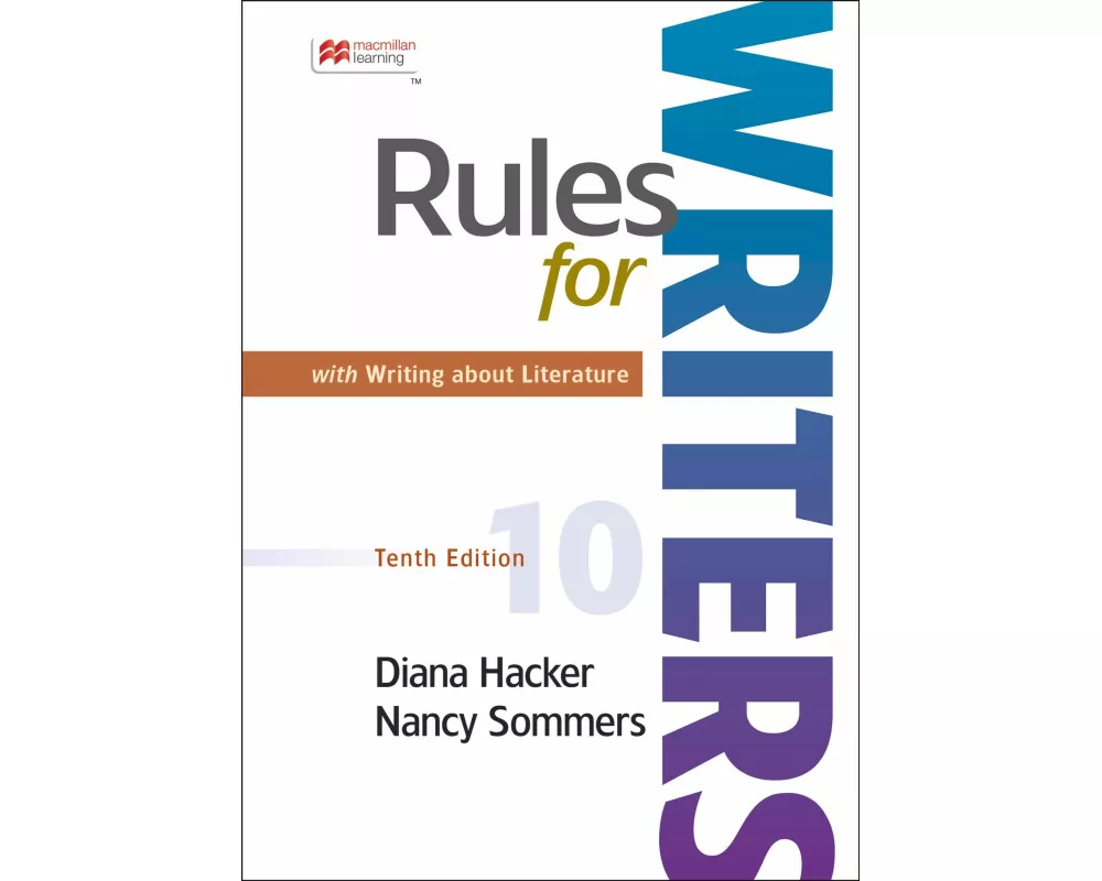 Rules for Writers with Writing about Literature (Tabbed Version)