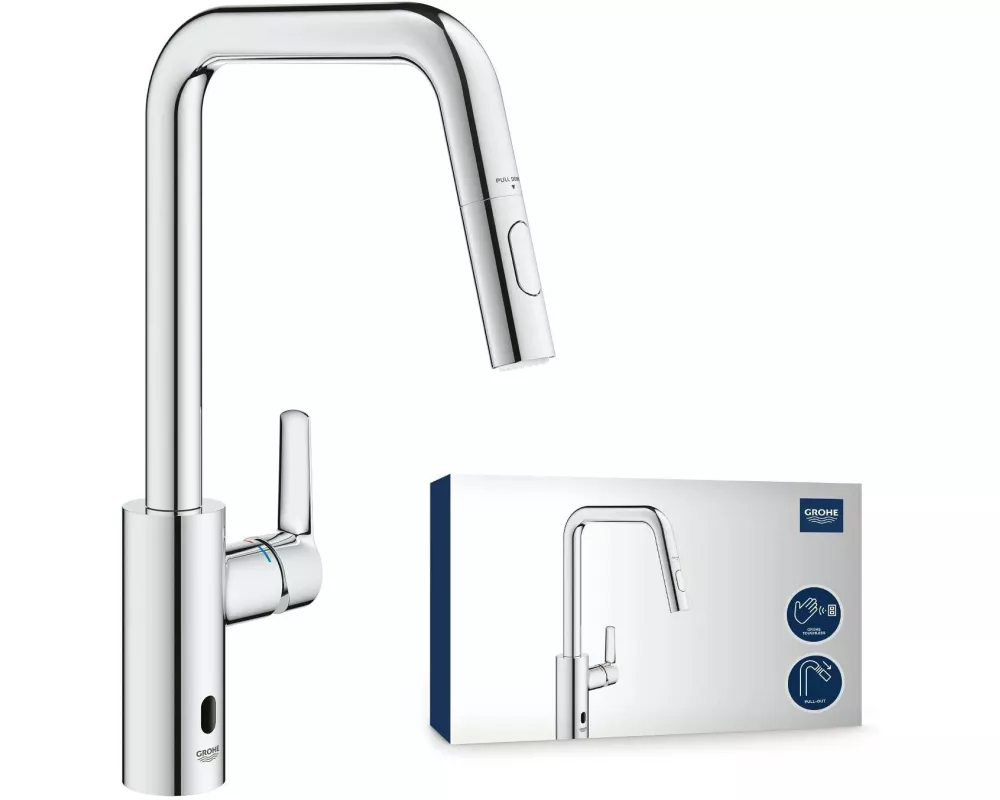GROHE Küchenarmatur Start 3/8", Messing, herausziehbar