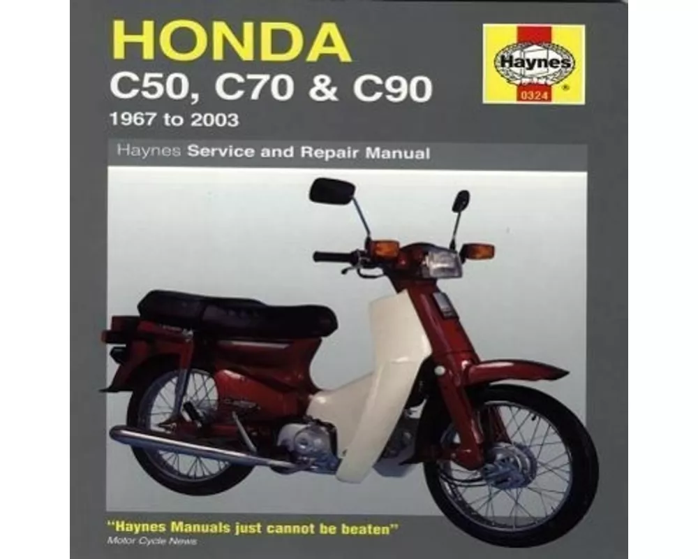 Honda C50, C70 & C90 (67 - 03) Haynes Repair Manual