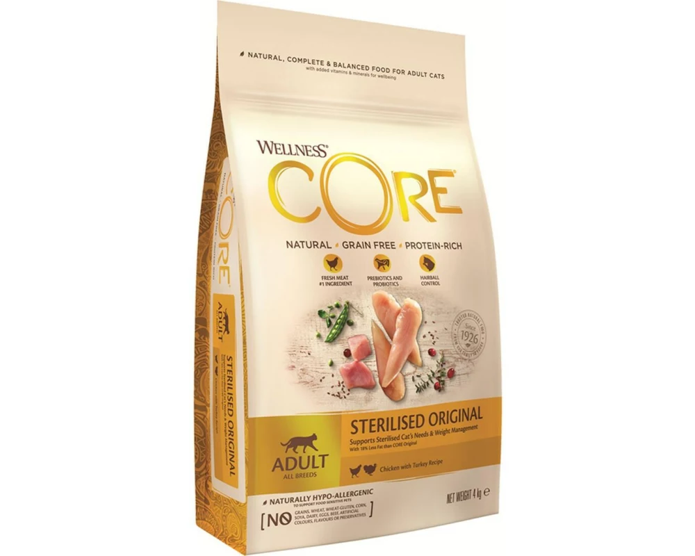 Wellness Core Trockenfutter Sterilised 4 kg