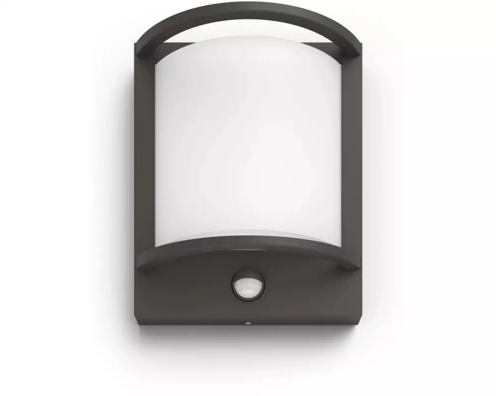 Philips Wandleuchte Samondra UE Bewegungsmelder 2700K Anthrazit