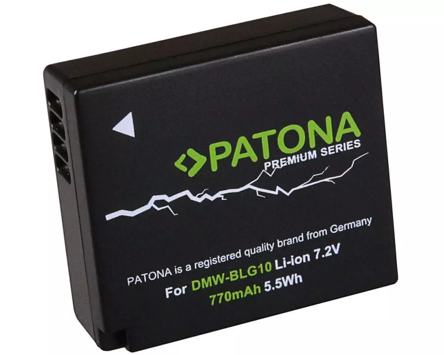 Patona Digitalkamera-Akku Premium DMW-BLG10