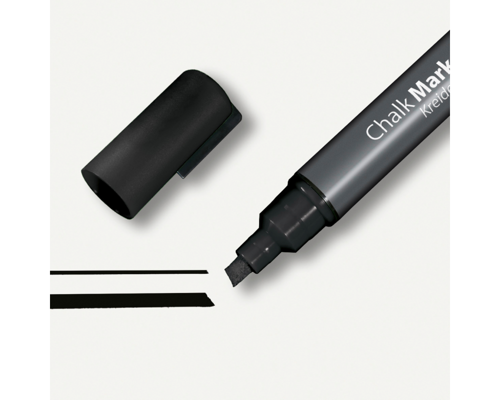 SIGEL Chalk Marker 1-5mm BA180 schwarz