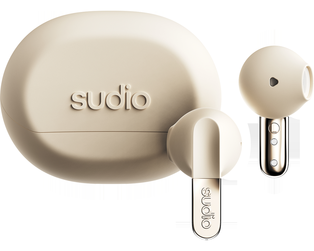 SUDIO Wireless Earbuds N3SND N3, Sand