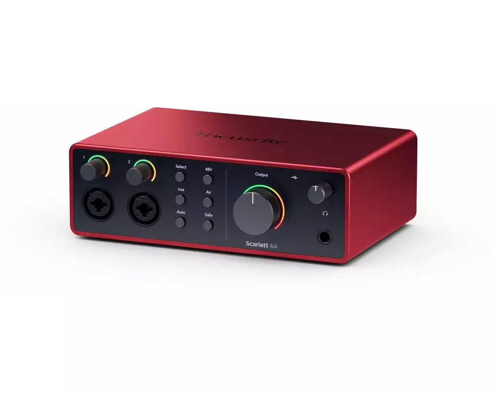 Focusrite Audio Interface Scarlett 4i4 – 4th Generation