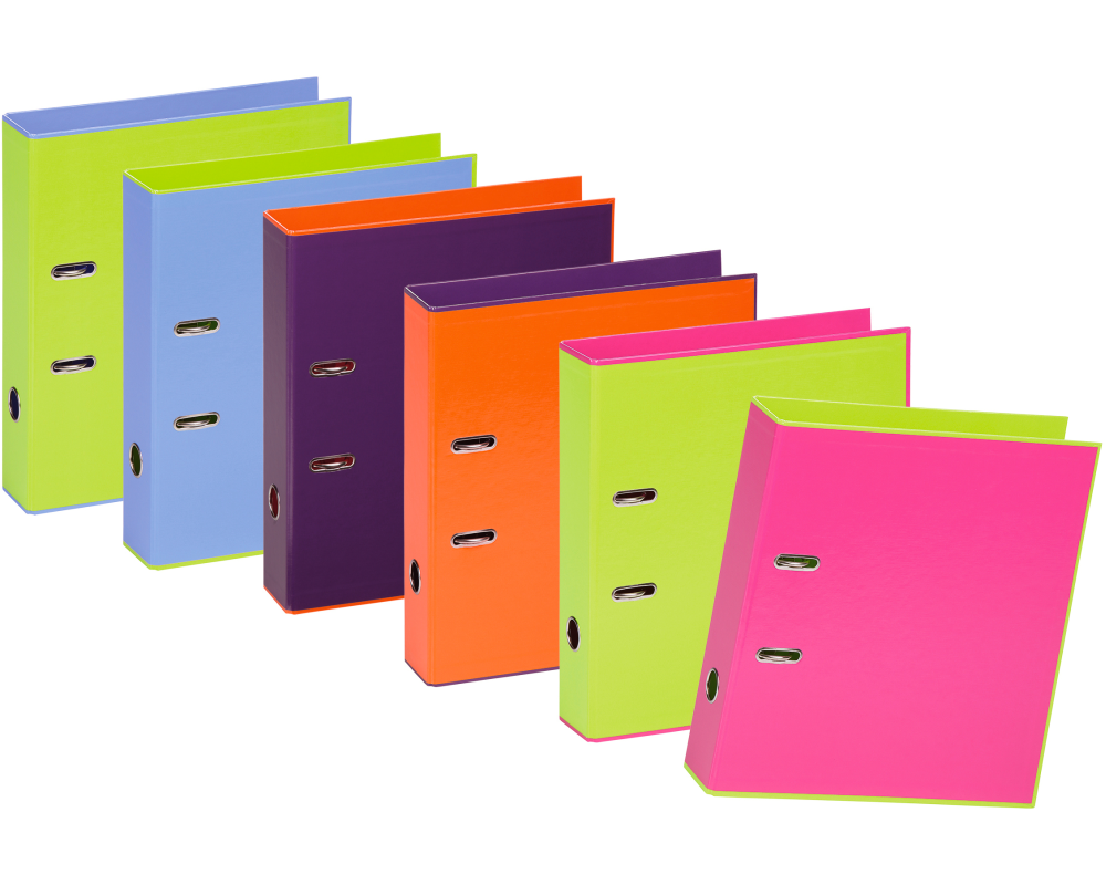 PAGNA Ordner Style up 7.5cm 40906-00 farbig assortiert A4