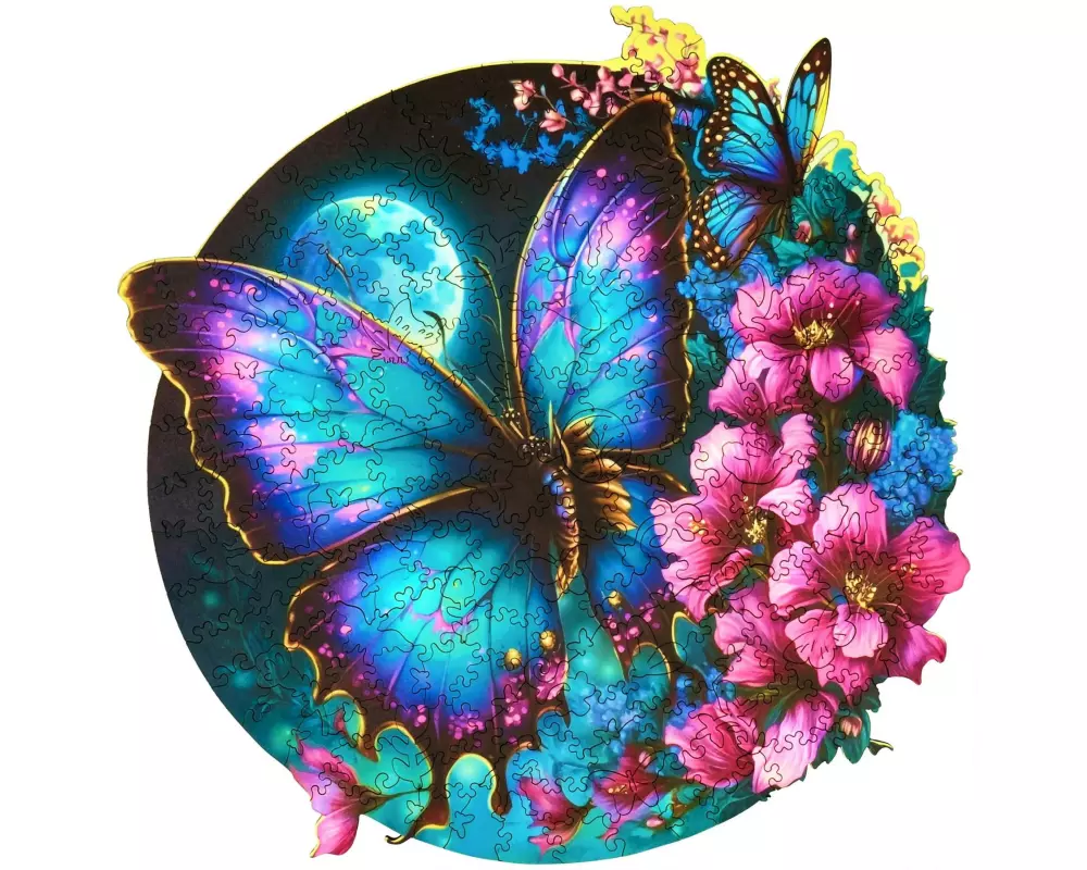 Escape Welt Holz-Puzzle Schmetterling