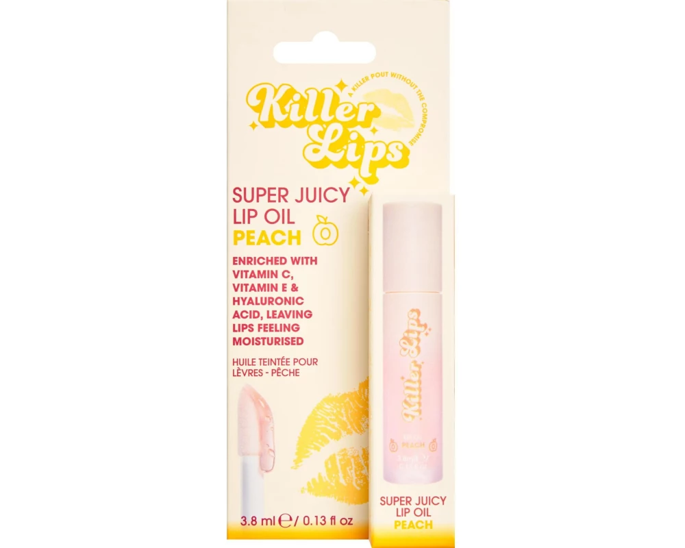 Killer Lips Lipgloss Super Juicy Lip Oil Peach