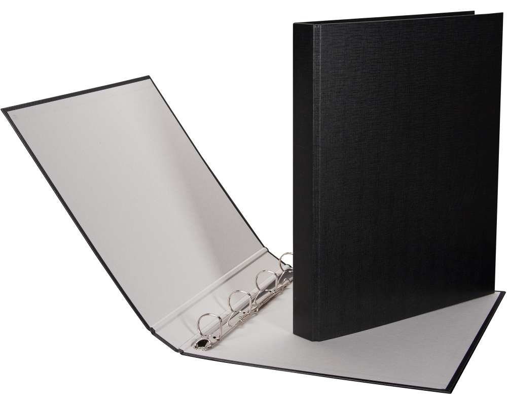 BIELLA Ringbuch Ringo-Plast 3cm 43444202U schwarz 4-Ring A4+