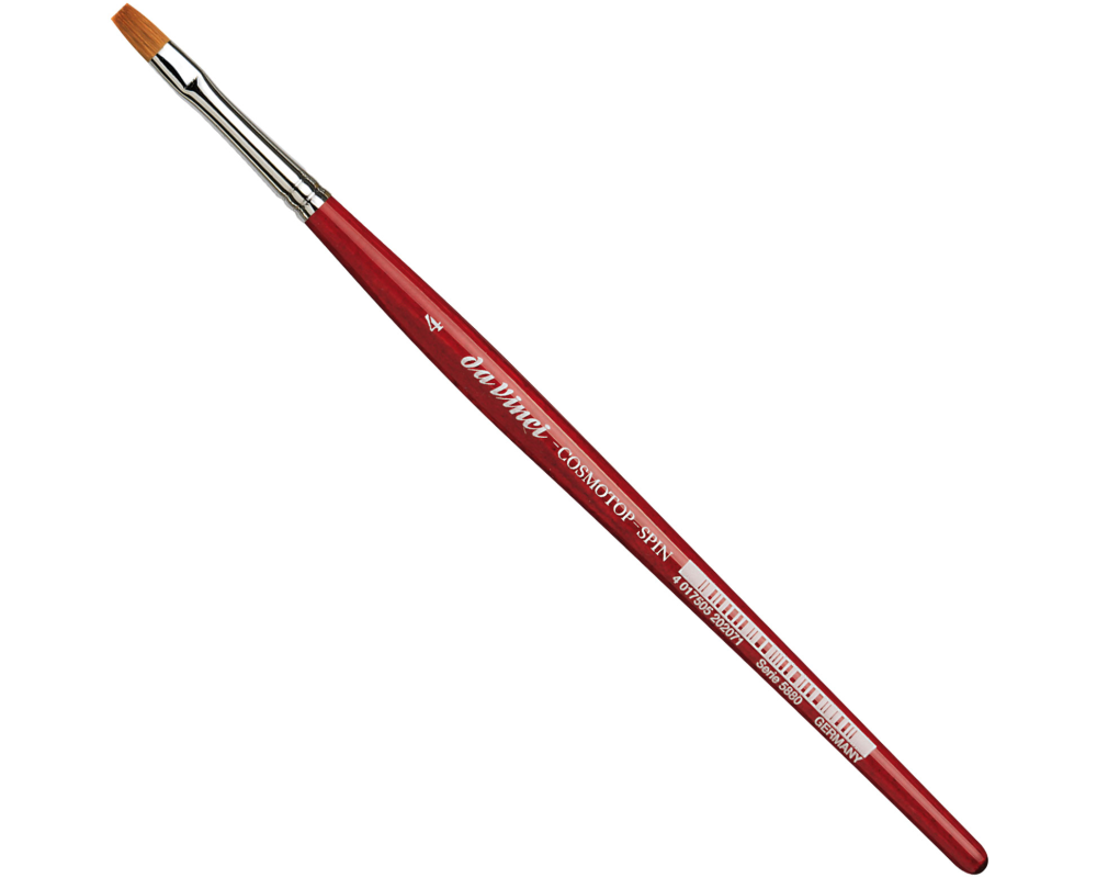 DA VINCI Flachpinsel Cosmotop Spin VA-5880_4 Grösse 4, Synthetik
