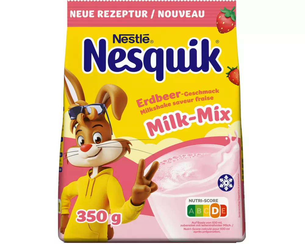 Nesquik Getränk Getränke Getränkepulver mit Erdbeer-Geschmack 350 g