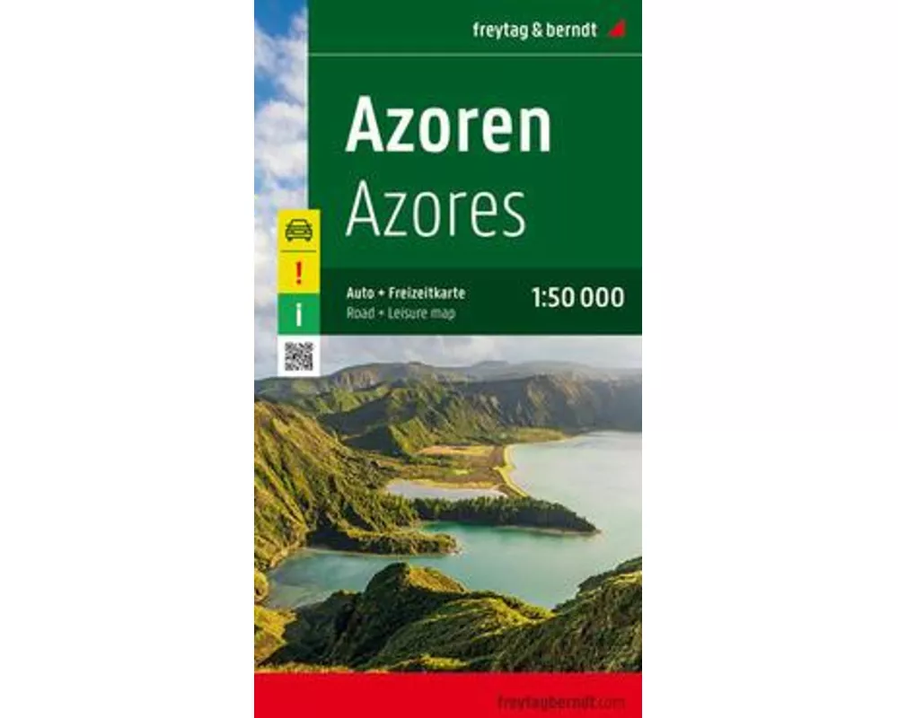 freytag & berndt Straßenkarte Azoren 1:50.000