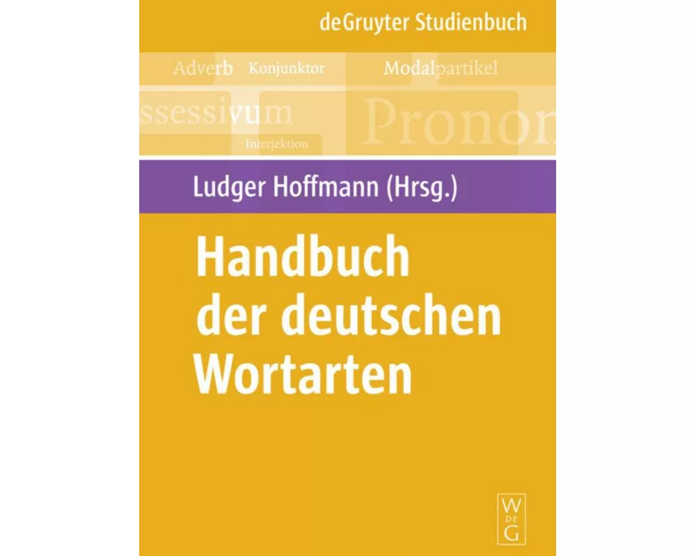 Handbuch der deutschen Wortarten