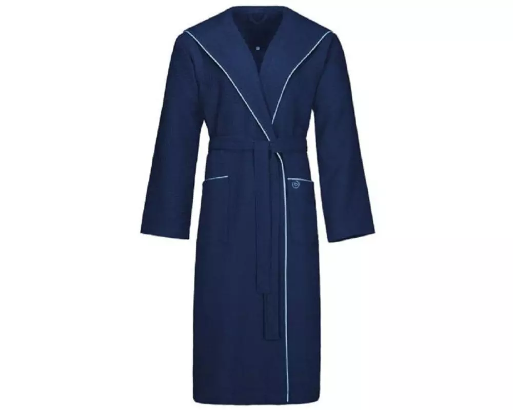 Bugatti Bademantel Tizian Marineblau