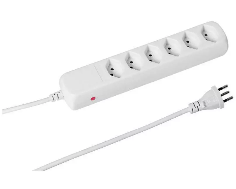 STEFFEN Steckdosenleiste POWER EASY 6x T13