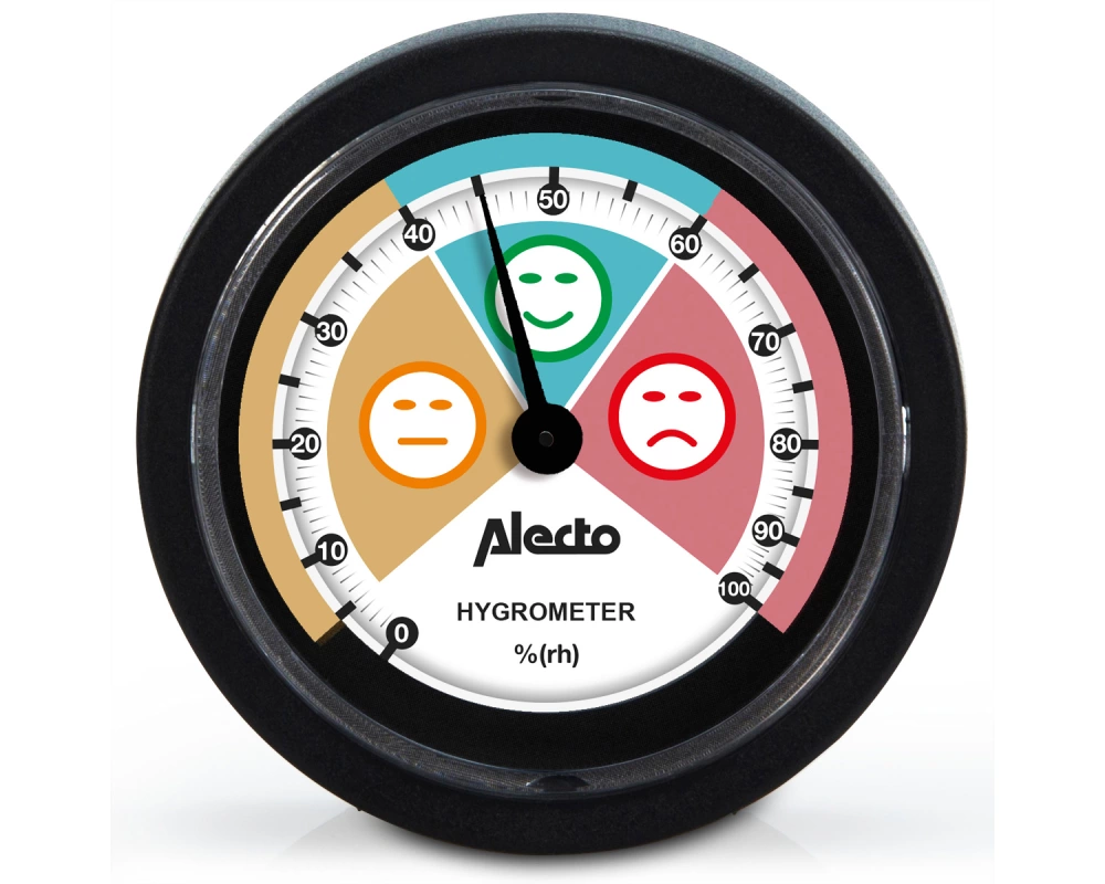 Alecto Hygrometer WS-05, Schwarz