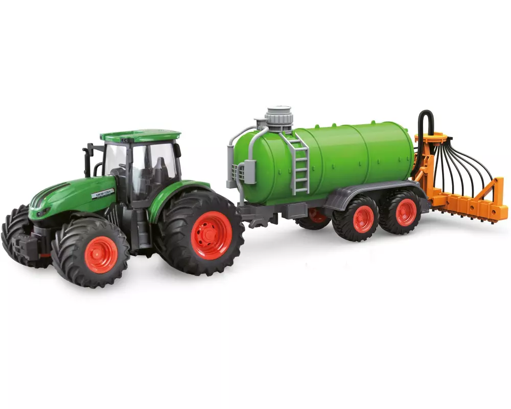 Amewi Traktor mit Güllefass, Grün 1:24, RTR