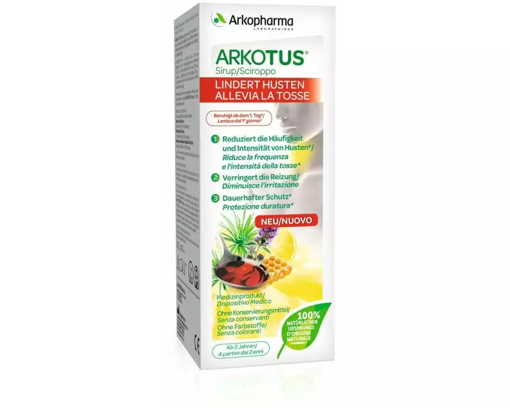 Arkopharma Arkotus natürlicher Hustensirup 140 ml