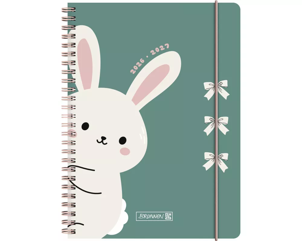 Schülerkalender 2026/2027 "Bunny" | A5, Kunststoff