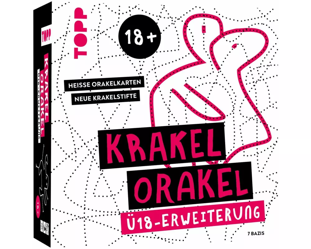 Krakel-Orakel Ü18-Erweiterung – Heiße Orakelkarten, neue Krakelstifte