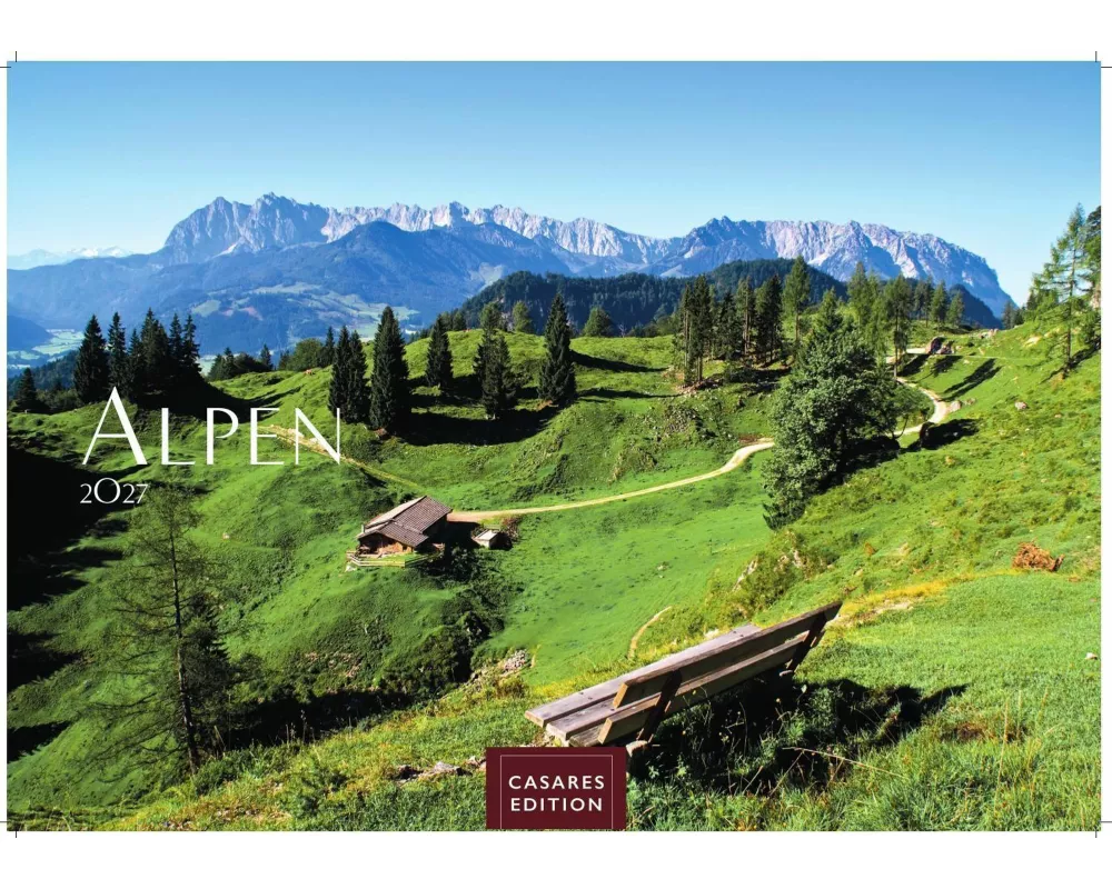 Alpen Kalender 2027 - Wandkalender | Fotokalender | Alpenkalender | Alpenländer 24x35cm - Hochwertiger . mit atemberaubenden Bergmotiven, Perfekt für