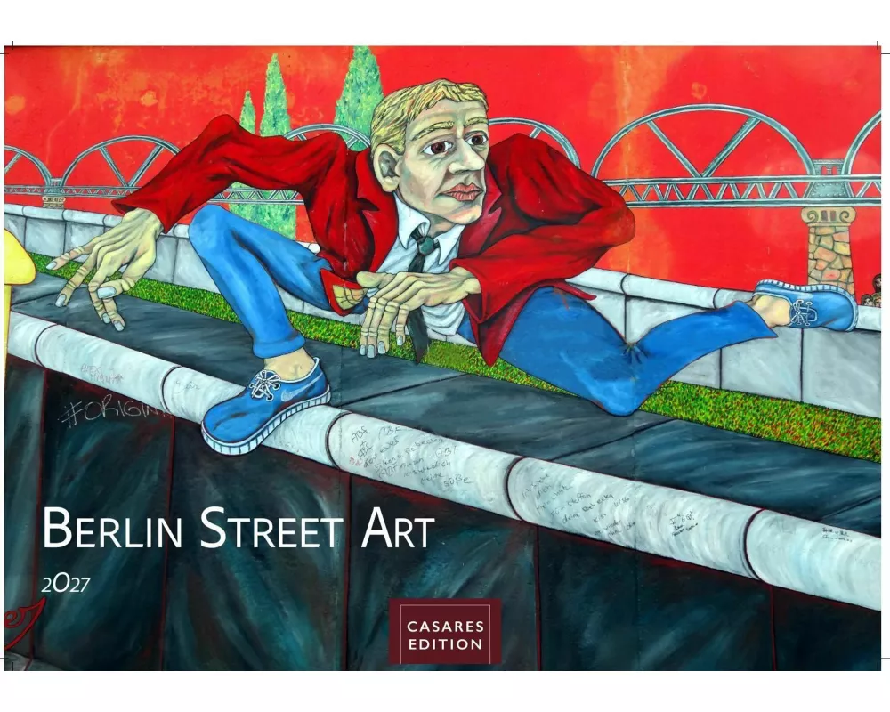 Berlin Street Art Kalender 2027 - Wandkalender | Fotokalender Deutschland 35x50cm Großformat - Vielfalt und Kreativität der urbanen Kunst