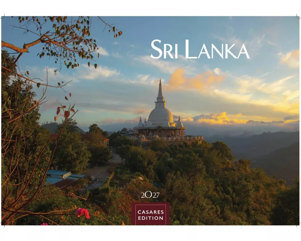 Sri Lanka Kalender 2027 - Wandkalender | Fotokalender Asien 35x50cm Grosses Format - Hochwertiger für 2027 - mit atemberaubenden Fotos von Sri Lanka,