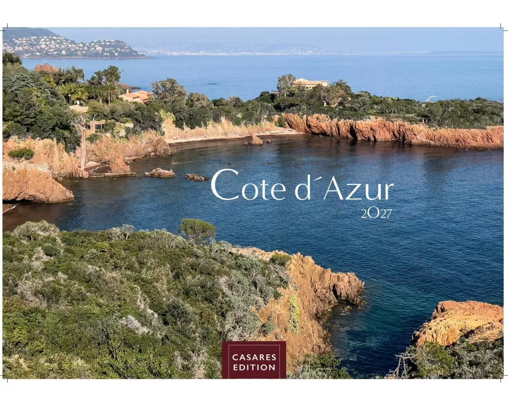 Cote dÁzur Kalender 2027 - Wandkalender | Fotokalender Frankreich 50x35cm - Atemberaubende Bilder der Côte d'Azur, Nizza, Cannes,unberührte Natur der