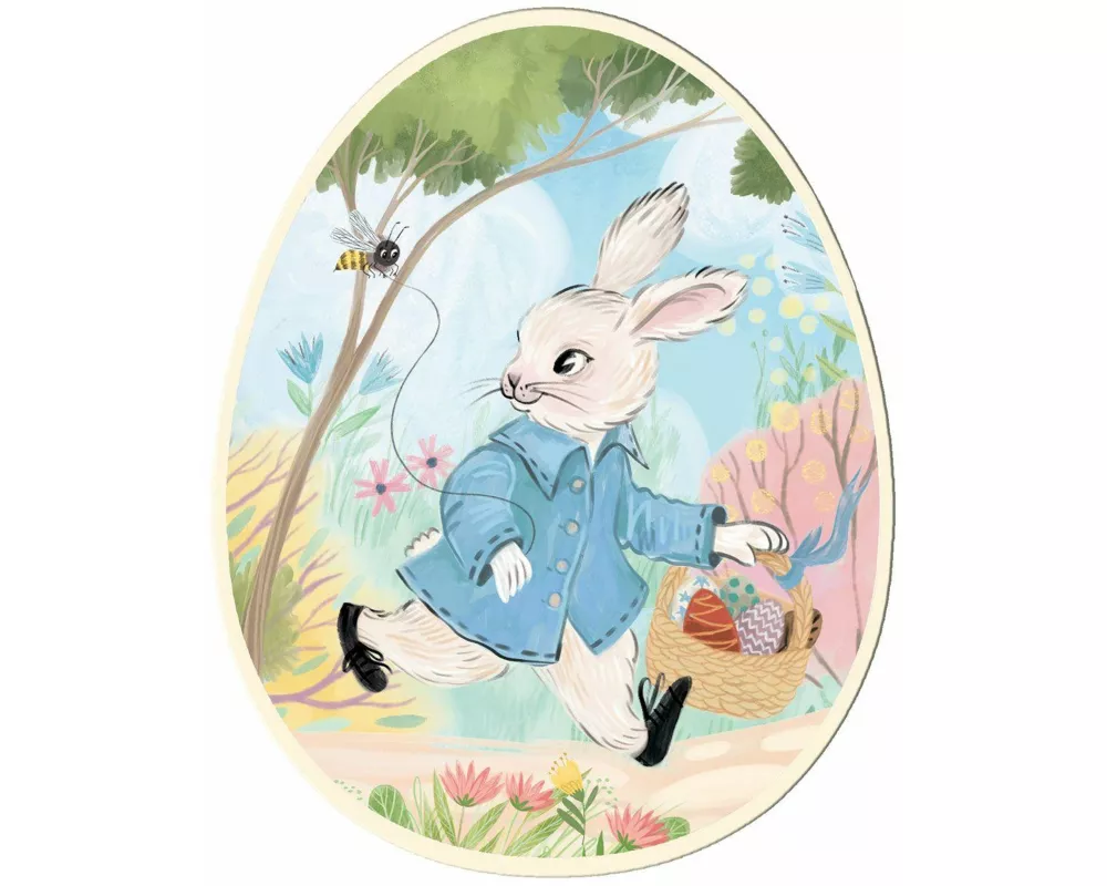 Ei-Puzzle Osterhase