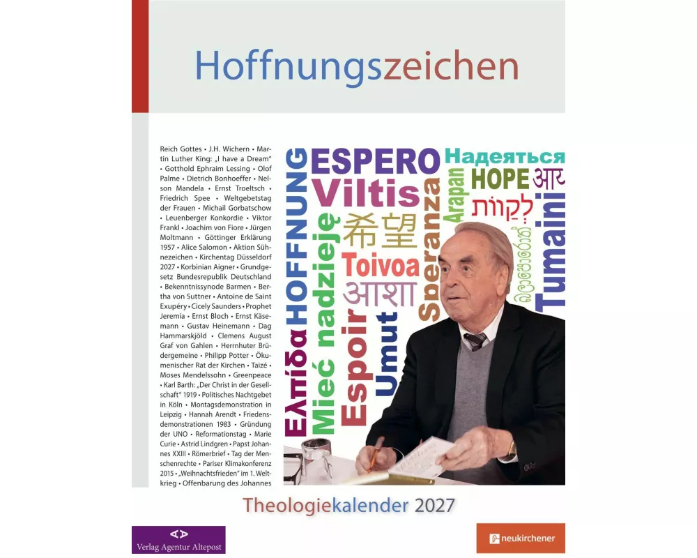 Hoffnungszeichen - Theologiekalender 2027