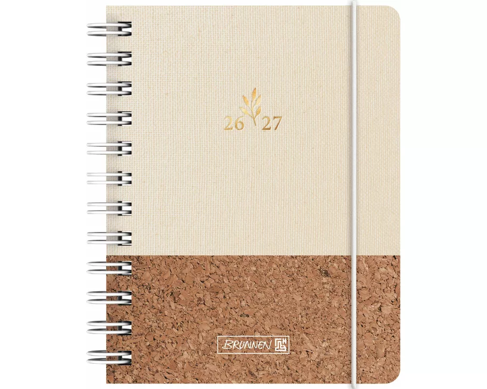 Schülerkalender 2026/2027 "Naturality" | A6, Textil