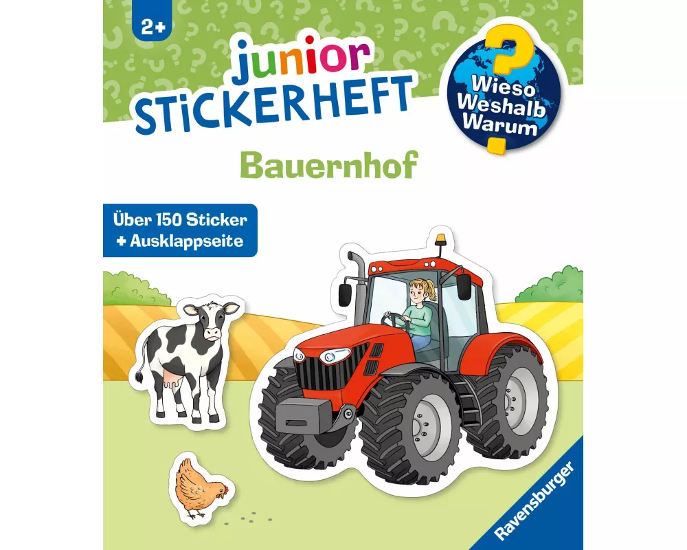 Wieso? Weshalb? Warum? junior Stickerheft - Bauernhof