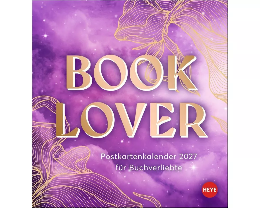 Book Lover Postkartenkalender 2027 - Postkarten für Buchverliebte