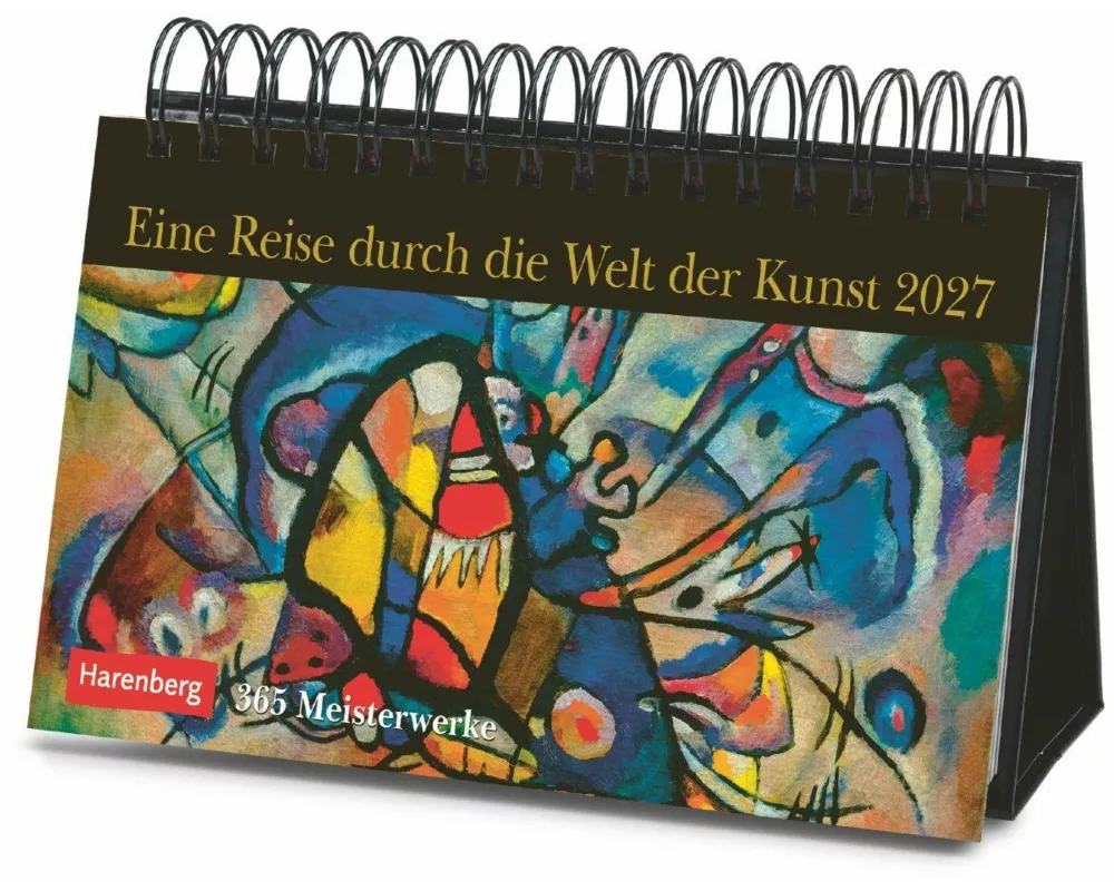 Eine Reise durch die Welt der Kunst Premiumkalender 2027 - 365 Meisterwerke