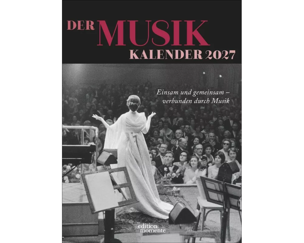 Der Musik Kalender Wochenkalender 2027